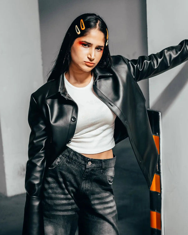 Obsidian Leather Jacket