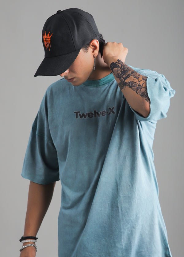 Twelve X Acid Wash Tee