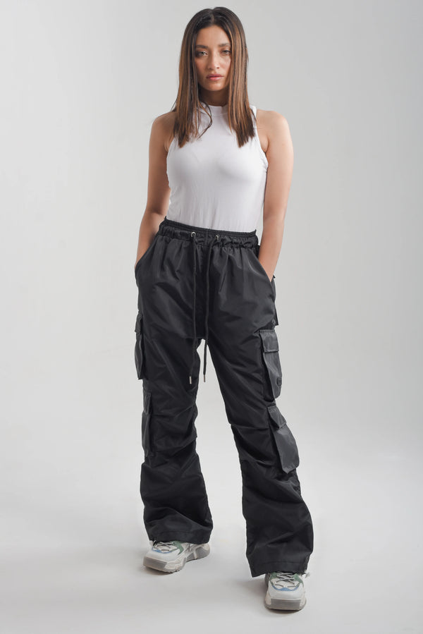 Blessed Cargo Wide-Leg Pants