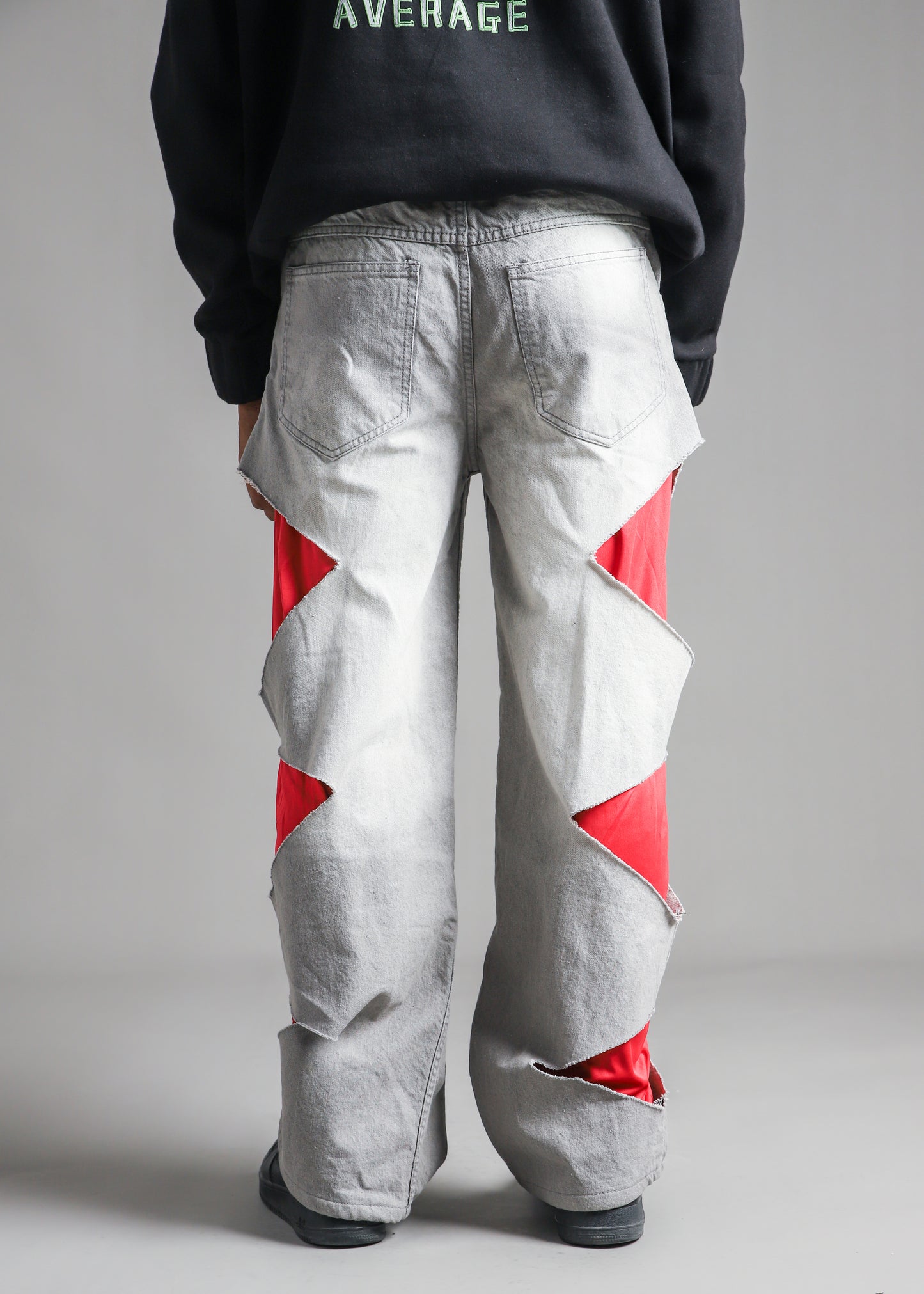 denim-nylon-hybrid-pants