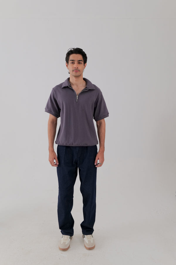 Relaxed Straight Leg Denim