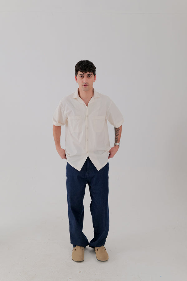 Relaxed Wide Leg Denim