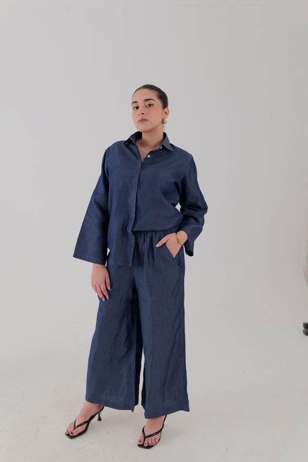 Denim Co-Ord Set – Blue